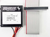 Computer Products EM951S label closeup showing ±12VDC ±375mA output, 5VDC input, and date code 9307 alongside flat ribbon cable connector