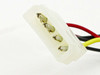 4-pin Molex power connector on the Computer Products EM951S harness — close-up showing connector contacts