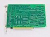 Keithley PDISO-8 PC7082 ISA card — solder/circuit side showing PCB traces, CCC-2 markings, 94V-0 rating, and ISA edge connector