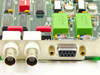 Keithley PC7422 PCIP-CNTR bracket end – two BNC connectors and DB9 female connector on rear bracket
