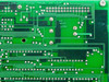 Keithley DAS-50/4 PCB circuit side close-up showing CIRCUIT SIDE MADE IN USA marking, CPC 1, 94V0, 2190 markings