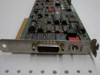 AST 5251/11 Twinax Emulator card – bracket end showing DB-15 twinax connector with TERM/THRU selector