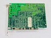 Zoom X5H1-1080K ISA fax modem – solder side of PCB showing board label X5H1-1080K, date 12/09/91, part 10236109