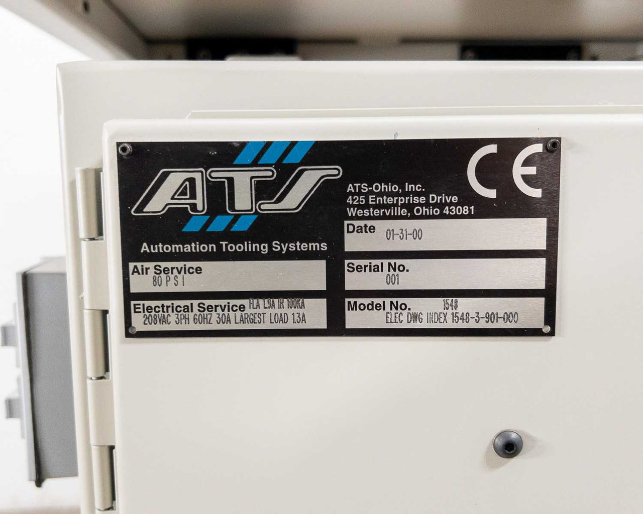 Sonitek MP 554/4 LB TS500 Thermal Press Heat Staking Custom Rig 120 VAC ...