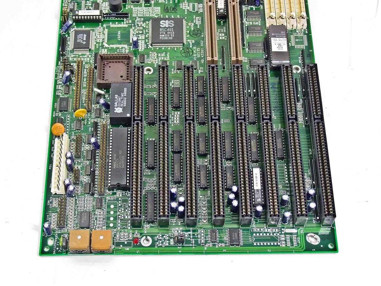 Acer V10 Socket-3 486 Motherboard 8x ISA Slots w/ On-Board