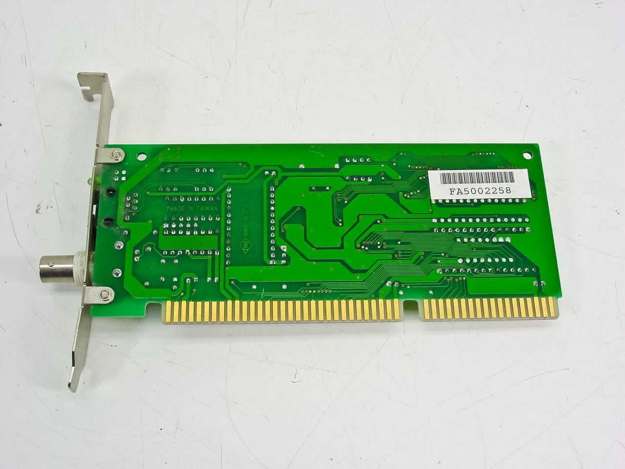 YCL EN-2420P 16 Bit ISA Coax Network Card