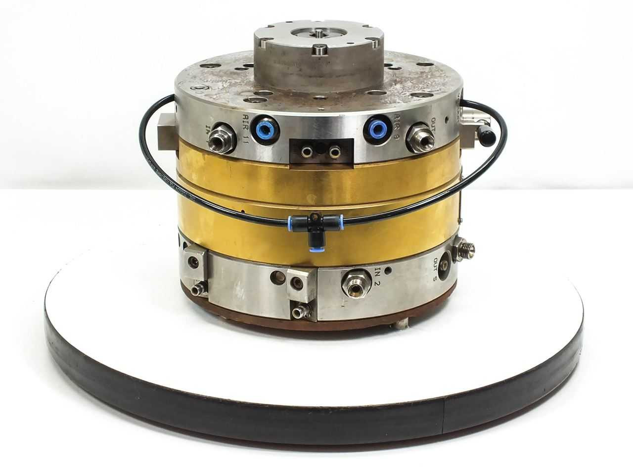 ICT Axxicon CD Injection Mold Head from Netstal Discjet (CI CD 120 034SP)
