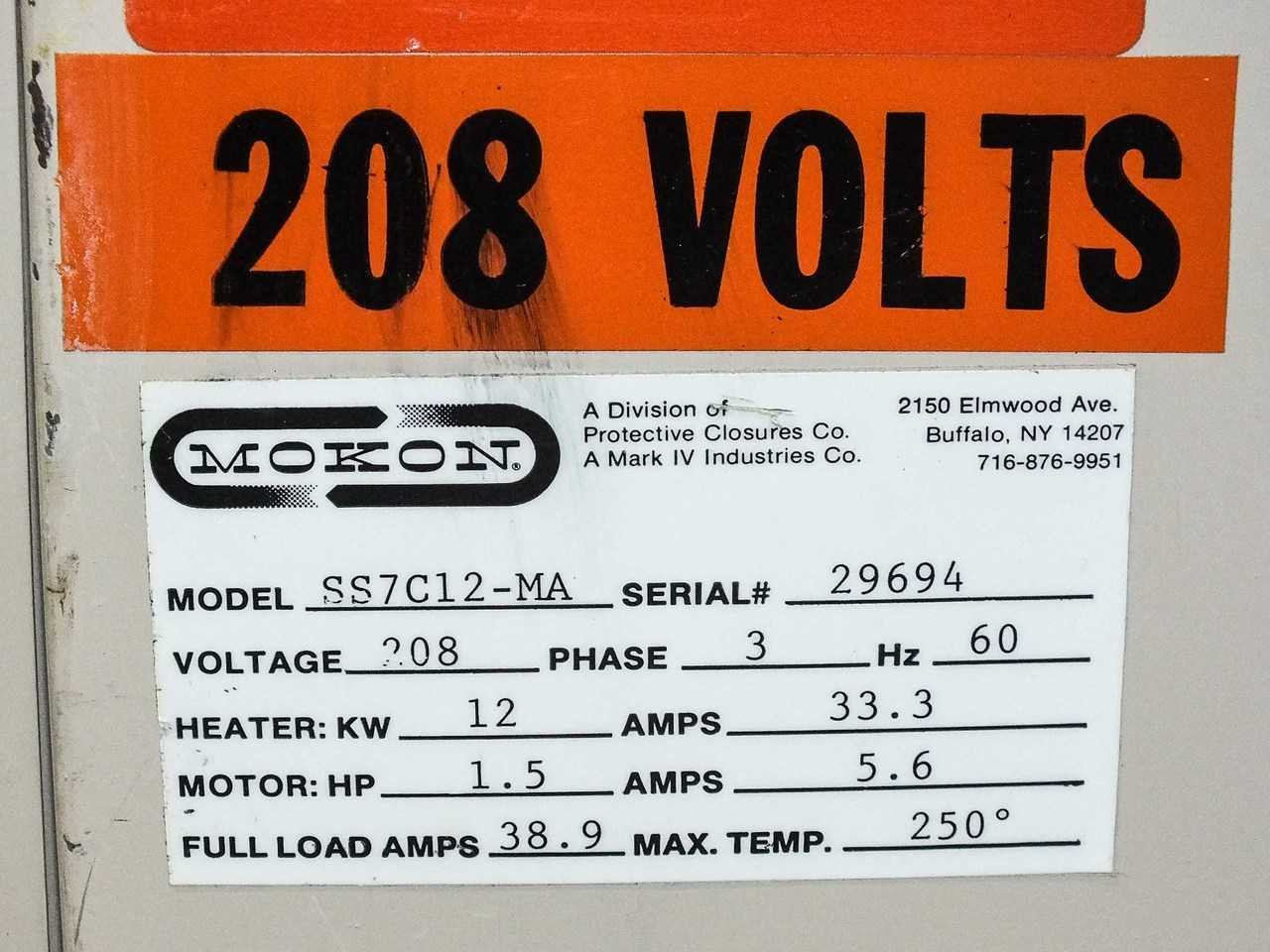 Mokon Pacesetter Portable Temperature Control Unit w/ Dayton Motor