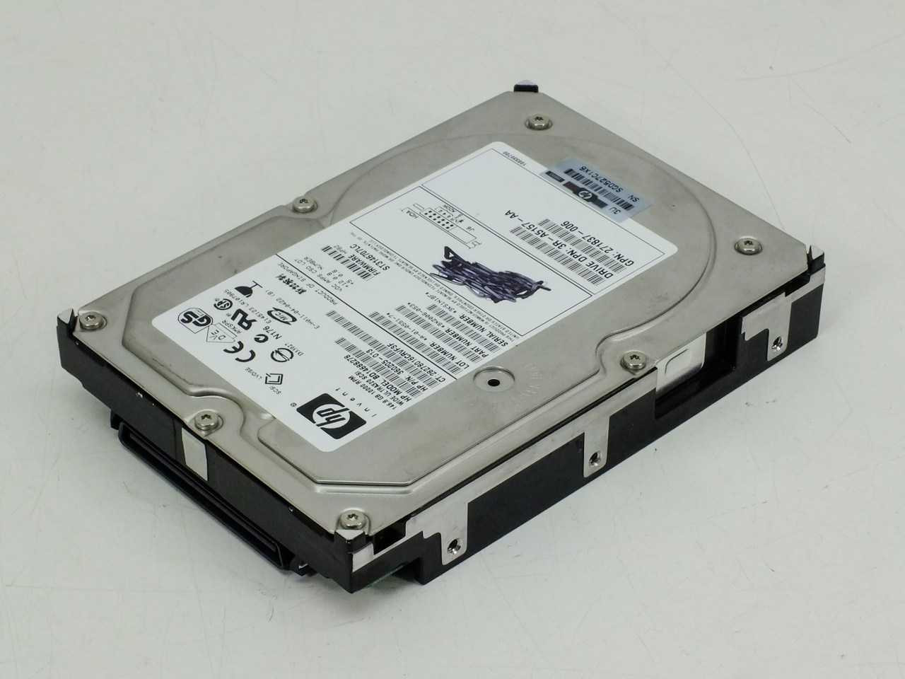 HP BD14688278 146GB 3.5 SCSI Wide Ultra320 Hard Drive - 80-Pin SCA Hot Swap