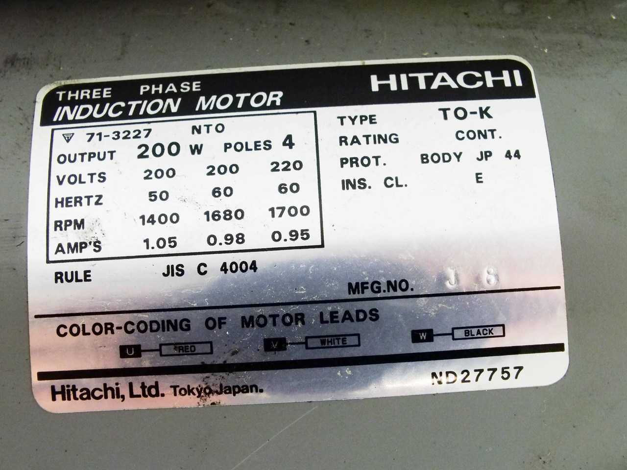 Sankyo P65-022720-L2R3A5 Sandex Parallel Indexing Electric