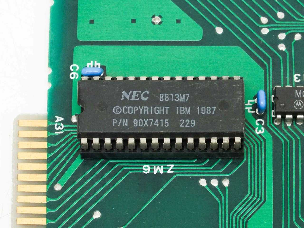 IBM 8-Bit ISA Floppy Controller and External Floppy Port 72X6757