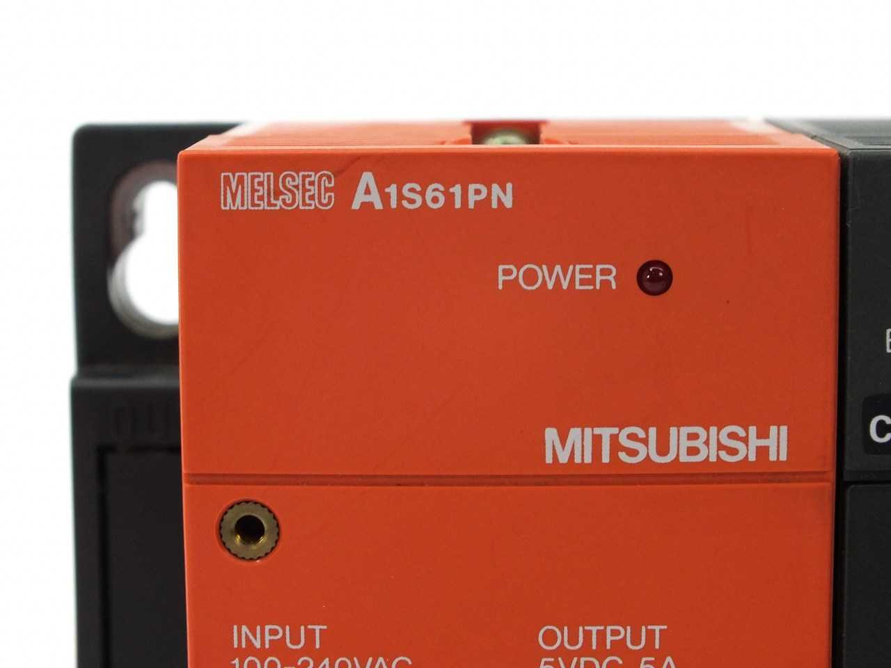 Mitsubishi A2SHCPU Melsec PLC w/ A1S61PN Power Supply -A1SX42 
