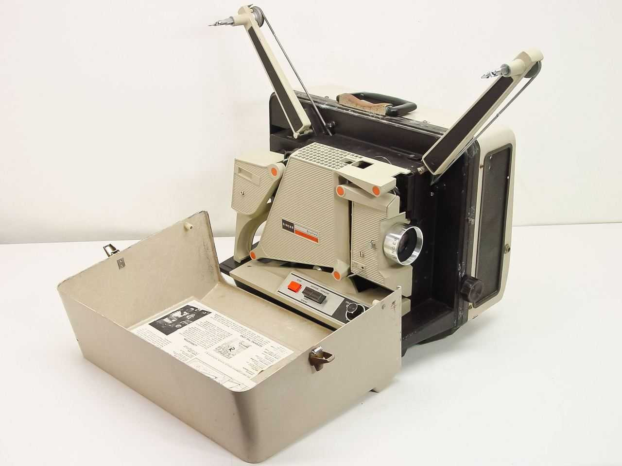 その他 Sound Property Project CD 03 Singer 1115 Insta-Load 16 Graflex Film Projector - No Power