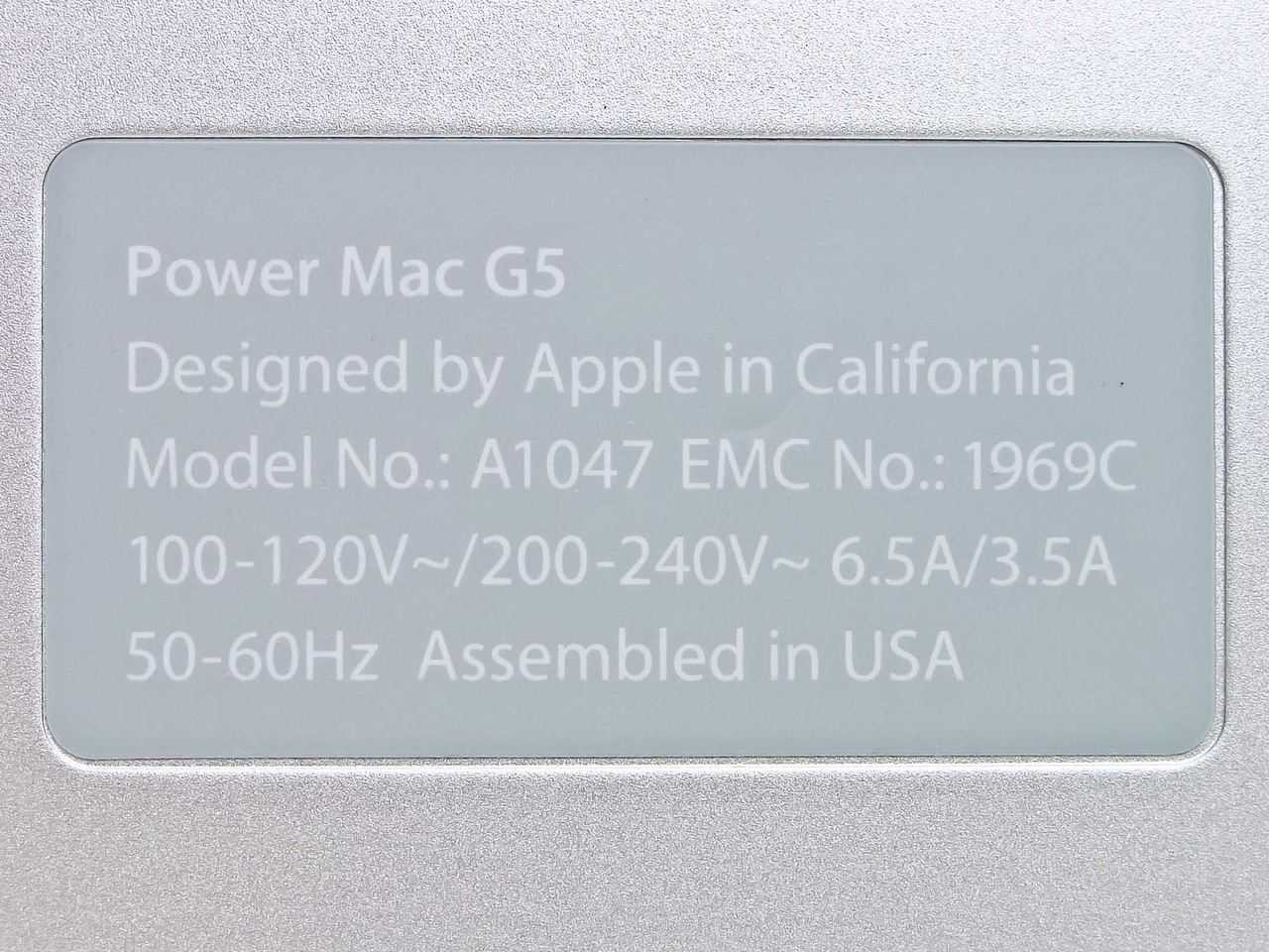 Apple　PowerPC Apple-A1047-Power-Mac-Dual-18-