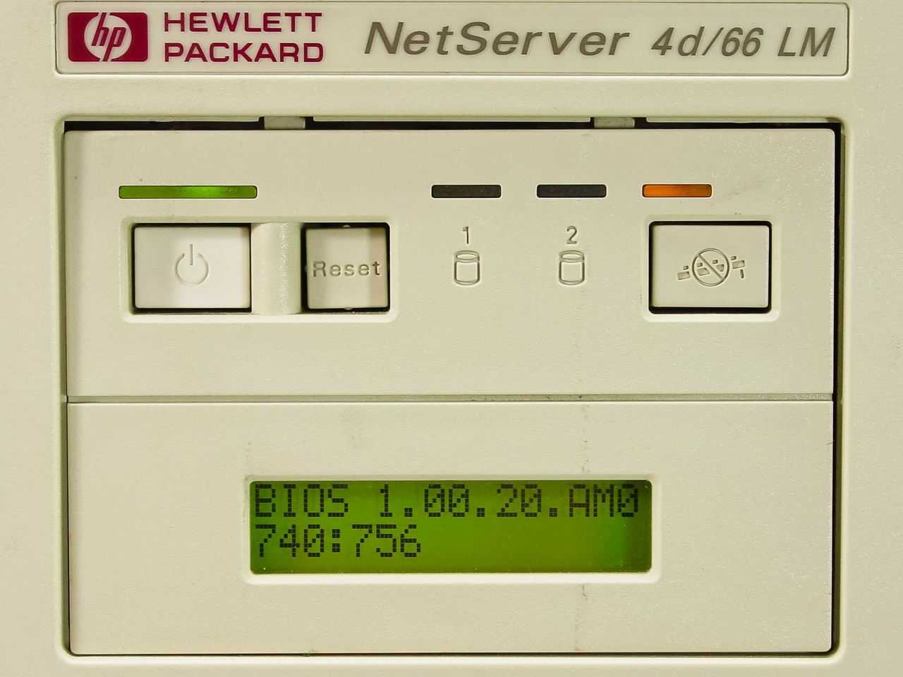 HP D2186A Netserver 4d/66LM 486 66MHz Server