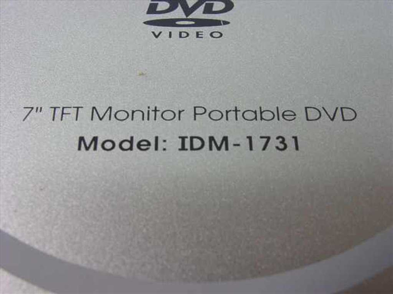 Initial IDM-1731 7