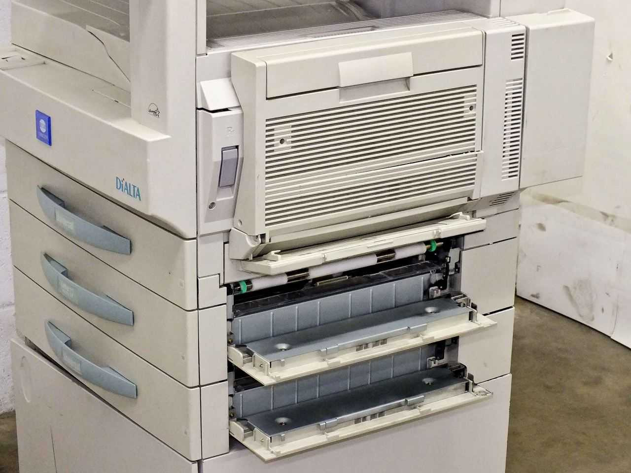 Minolta Di351 DiAlta Digital Copier Unable to Pass Copies- AS IS