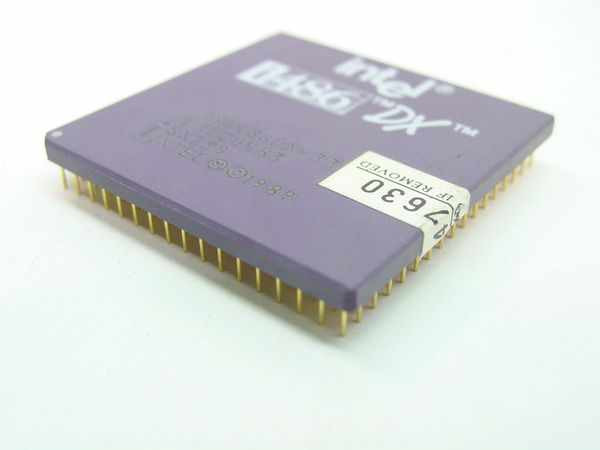 suu Intel SX729 486DX/33 CPU A80486DX-33