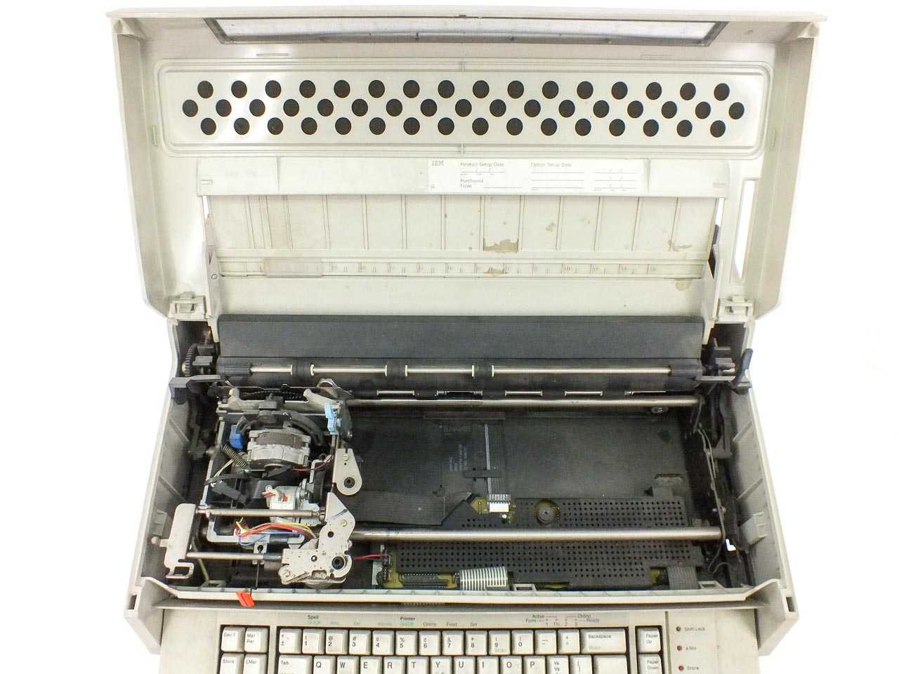 IBM Wheelwriter 5 Electronic Typewriter P/N 5441 Does Not Power On