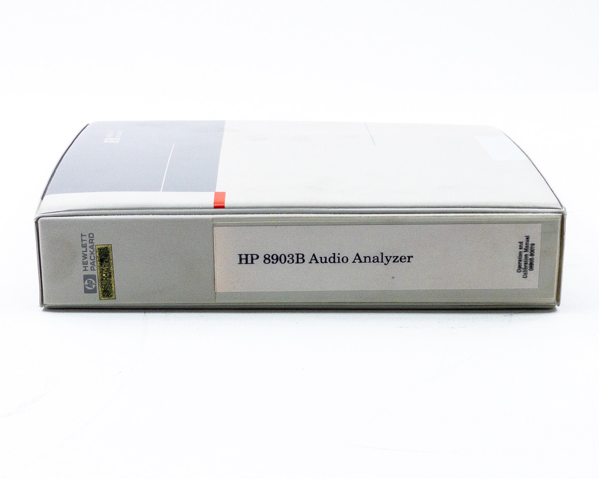 HP 8903B Audio Analyzer Operation & Calibration Manual | RecycledGoods.com