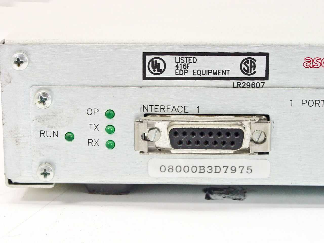 Ascom Timeplex Time/LAN Access Router LR29607