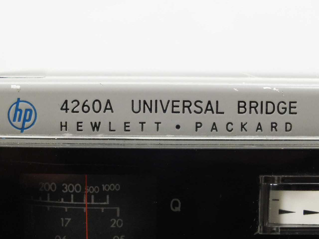 Hewlett Packard 4260A 115/230 Volts 50-60 CPS Universal Bridge