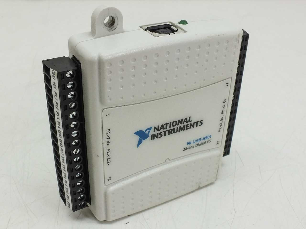 thumbnail image 2 of National Instruments USB-6501 DAQ - 24-Ch 8.5mA 5MHz Digital I/O Device - New 2 of 3