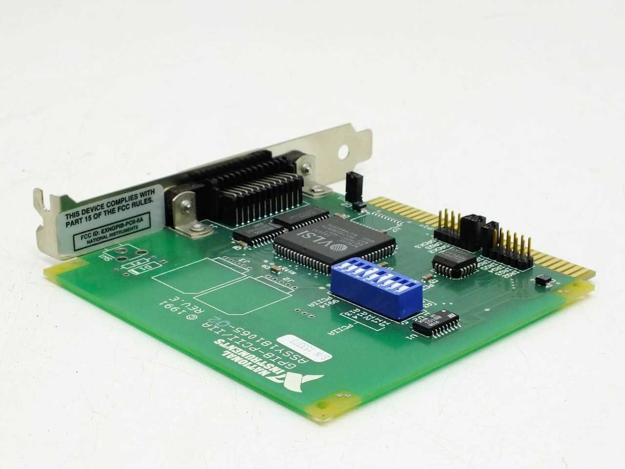 National Instruments GPIB-PCII/IIA 8-Bit ISA Interface Card