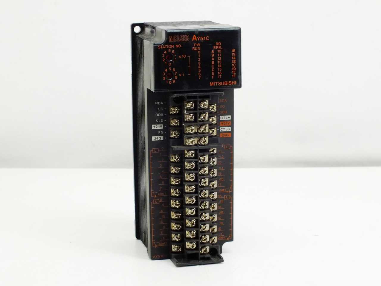 Mitsubishi AY51C MELSEC PLC Output Module Unit for Servo Motors 