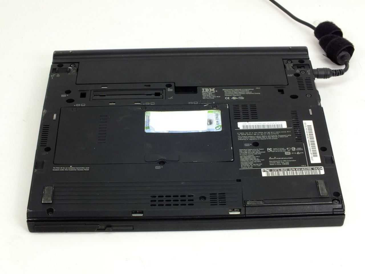 IBM 2371-8VU ThinkPad Laptop X40, Intel 1.2GHZ, 1536MB RAM, 40GB HDD