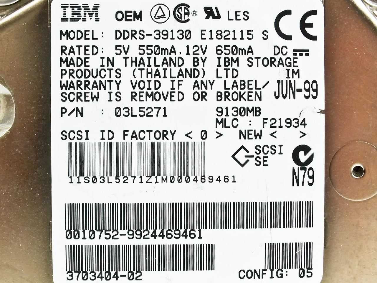 IBM dpta-372050?P / N : 31l9056?( 07?N3311?)ハードドライブ Amazon | IBM dpta-372050 P / N : 31l9056 ( 07 N3311 )ハード