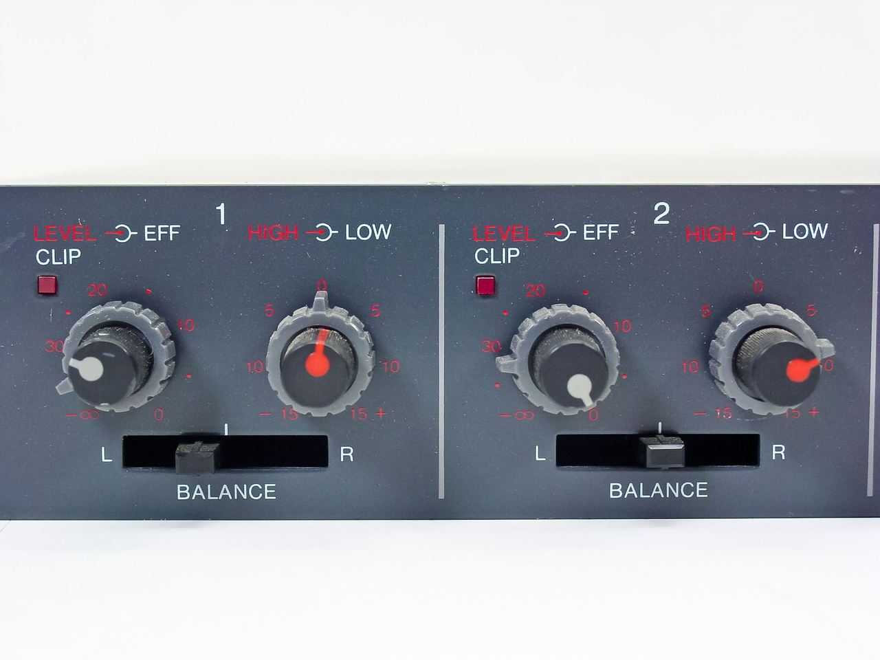 TOA D-3 Stereo Electronic Music Mixer 19 Inc Rackmount with Ears