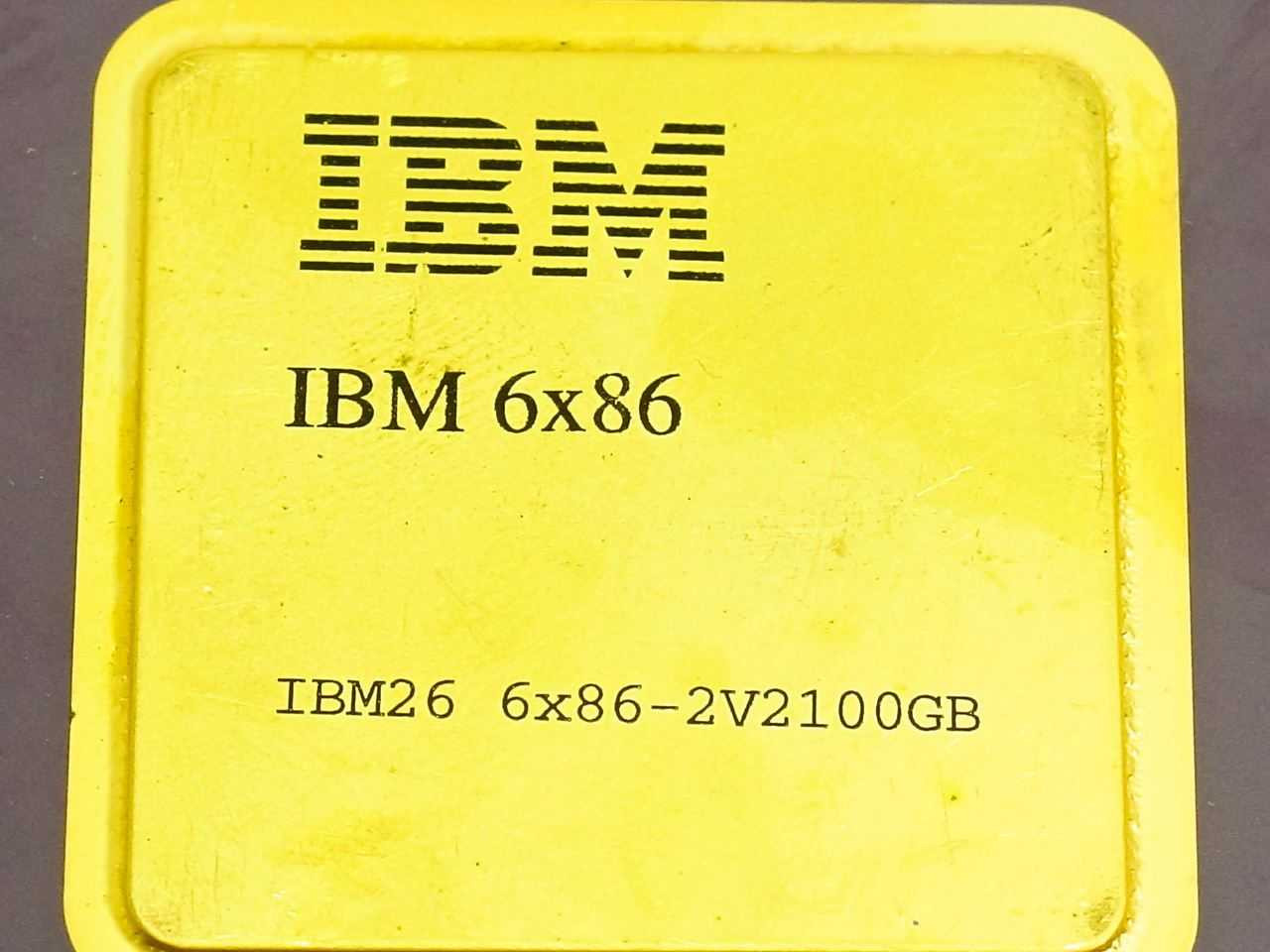 IBM IBM 6X86 CYRIX 686 IBM26 Gold Faced CPU