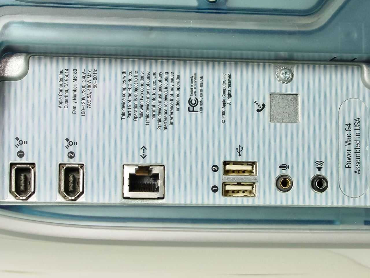 Apple M5183 Power Mac G4 500MHz, 40GB HDD, Zip Disk, DVD-Ram