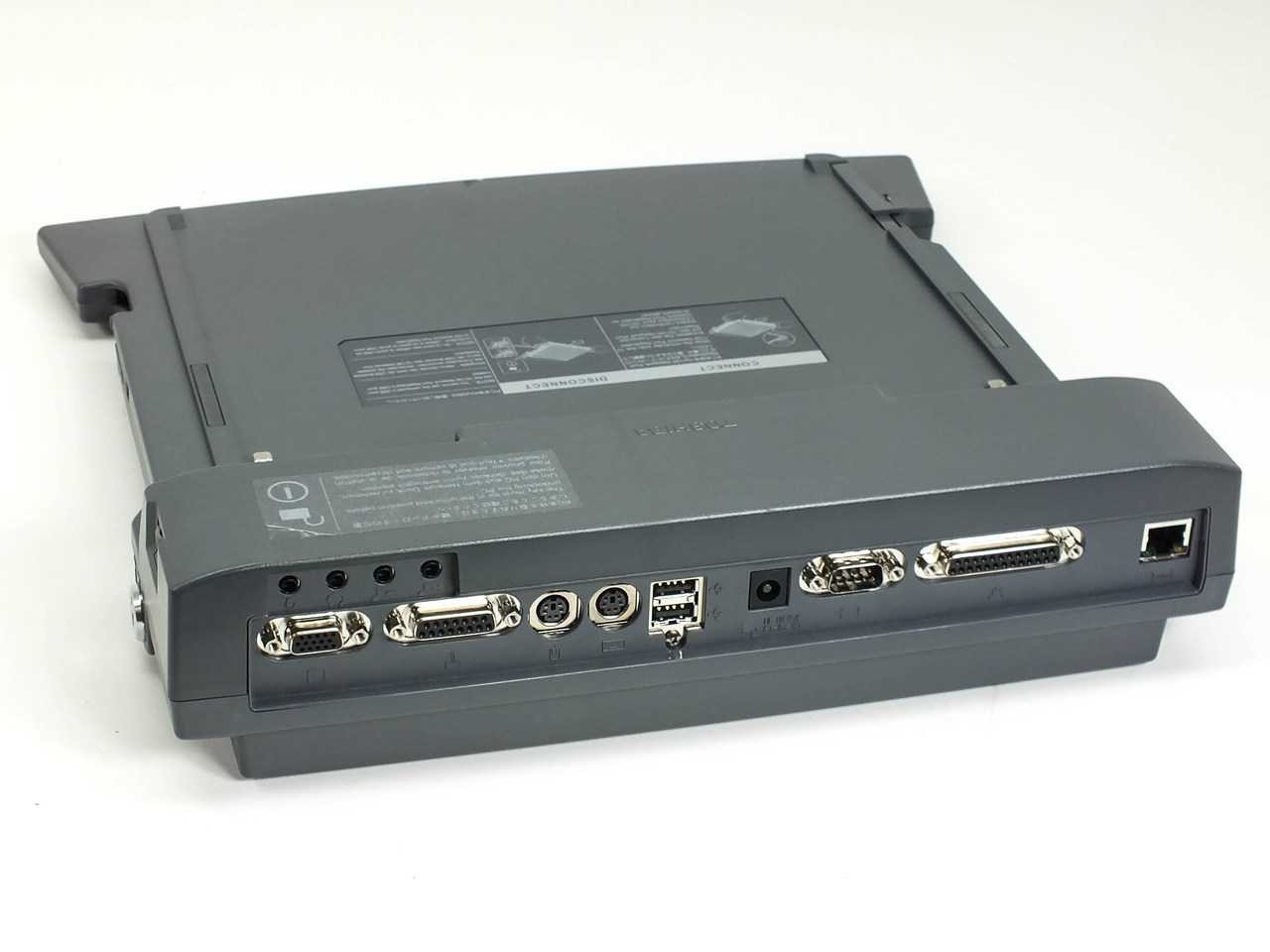 Toshiba PA2724U Tecra 8000 Port Replicator for Laptop Computers