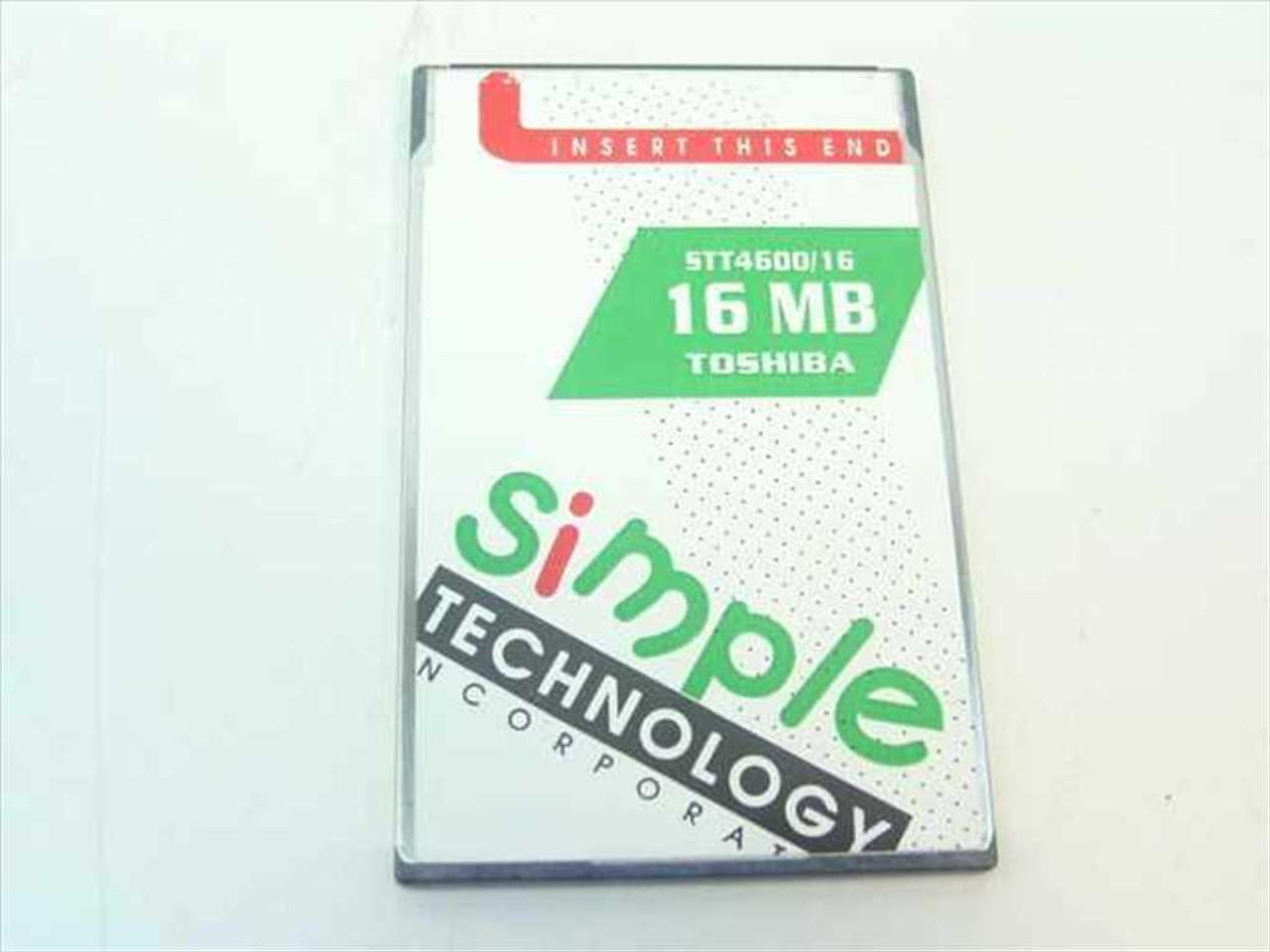 Simple 16MB Toshiba Laptop Memory Card T1900 PA2014U (STT4600/16)