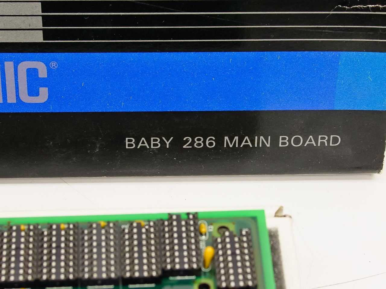 シリアル m Magitronic Baby 286 MainBoard with AMD N80L286-12/S 12MHz