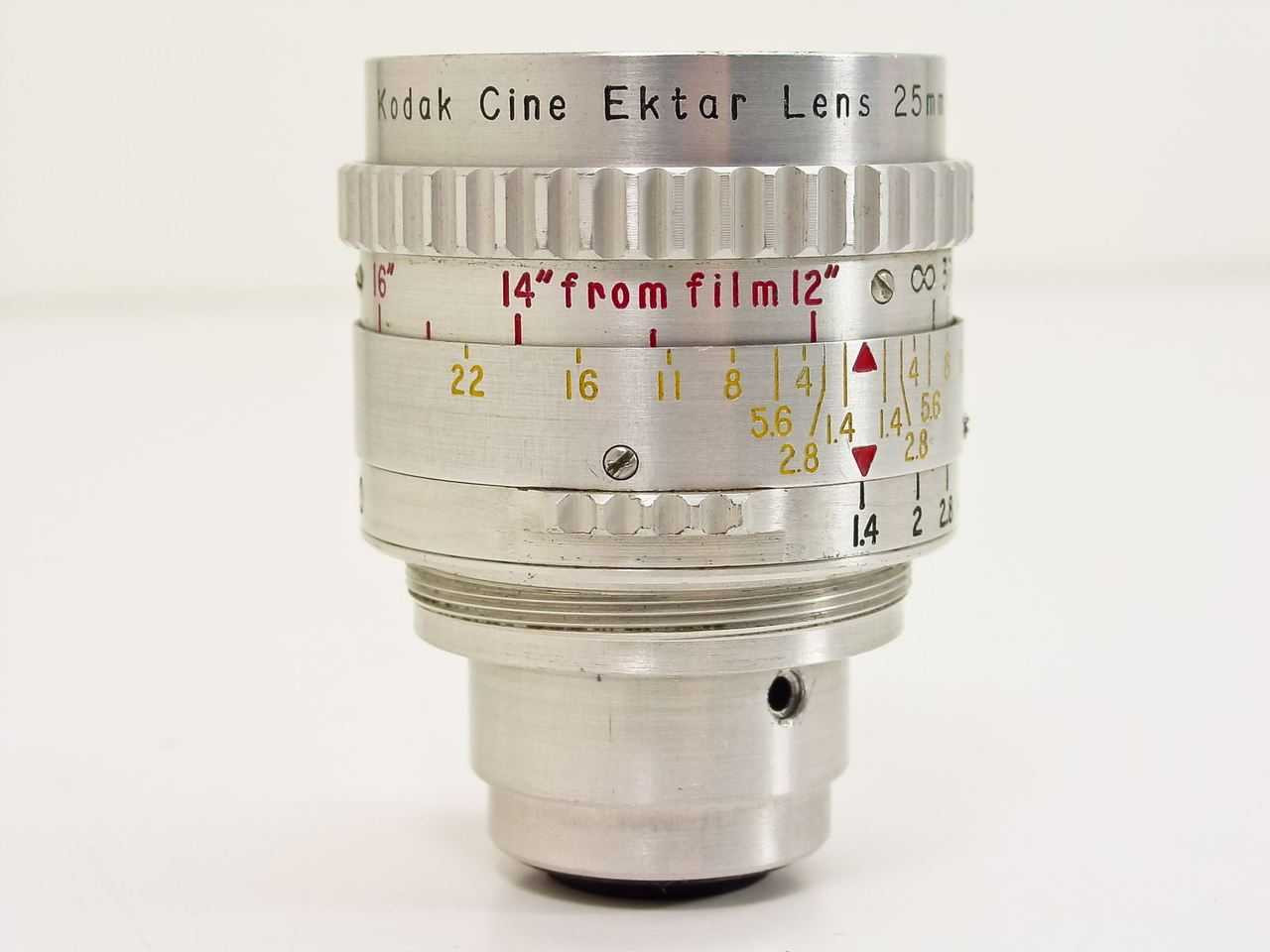 Kodak ektar lens 25mm 1.4, 15mm 2.5 クラシック