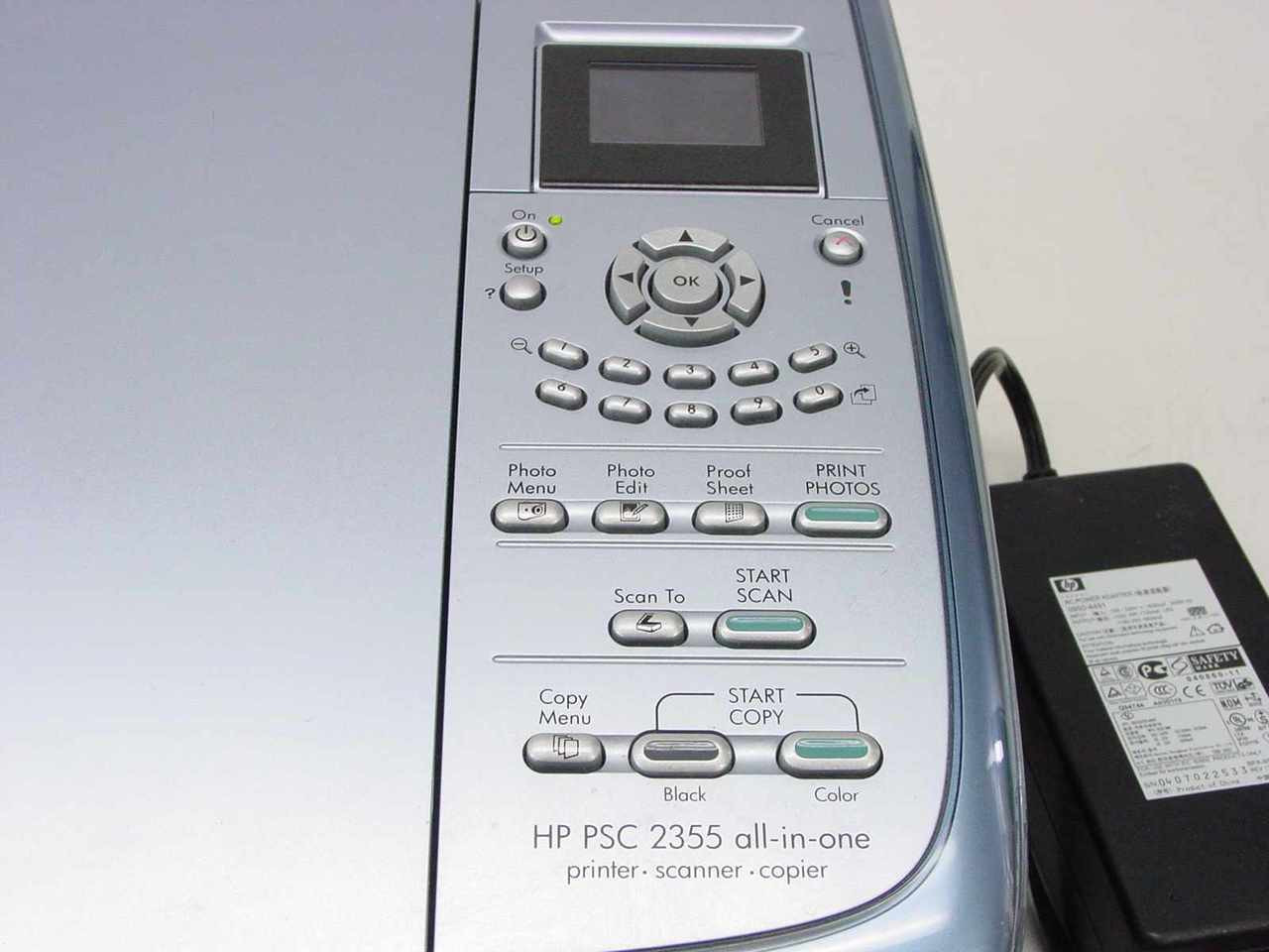 Hewlett Packard Q5786A PSC 2355 All-In-One Printer Scanner Copier