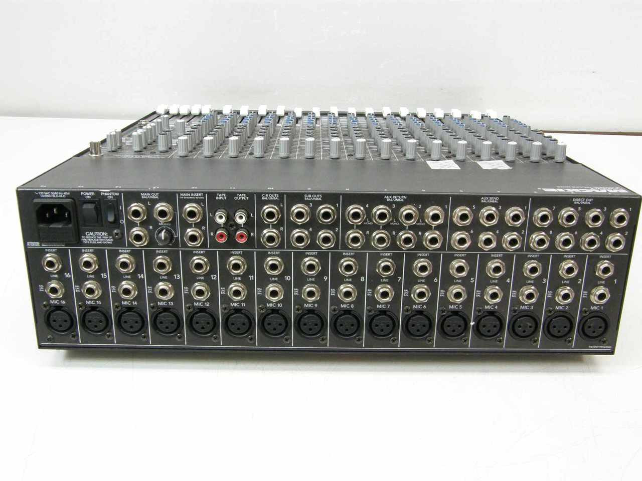 Mackie CR1604-VLZ PRO 16 Channel Mic / Line Mixer - As Is for