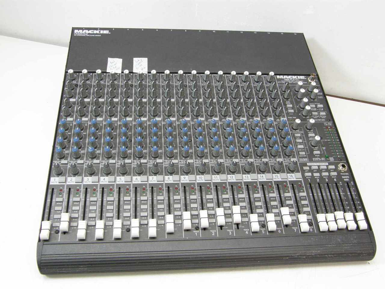 Mackie CR1604-VLZ PRO 16-Ch Mic/Line Mixer – For Parts