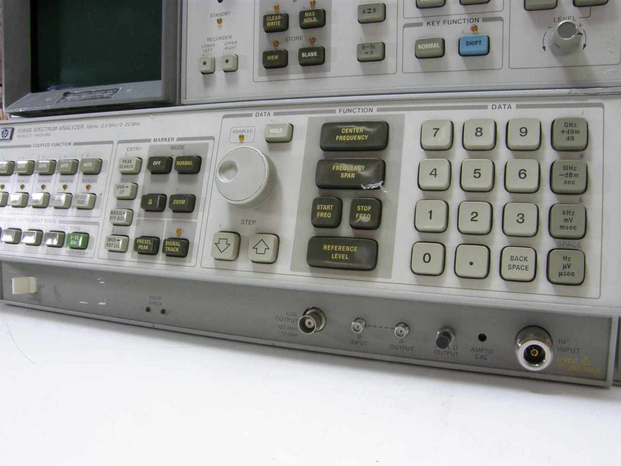 HP/ AGILENT 8566B / 85662A Spectrum Analyzer 100Hz to 22GHz
