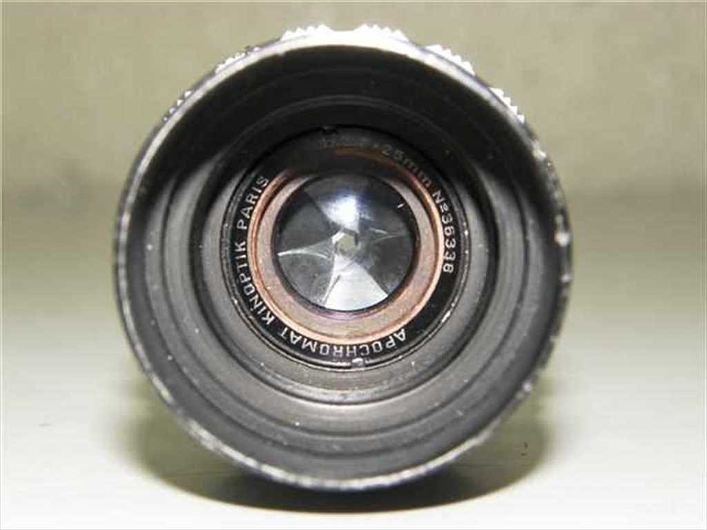 Kinoptik Paris Apochromat 25mm f/1.2 C Mount Lens As-Is