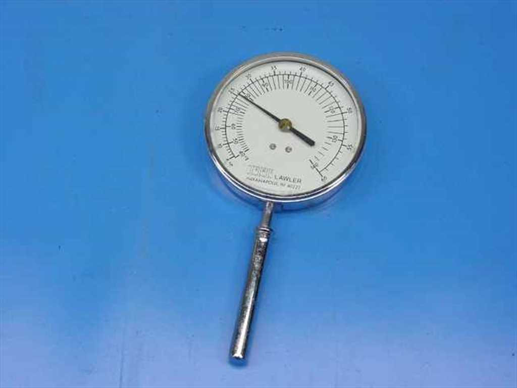 ITT Lawler Temperature Control Gauge