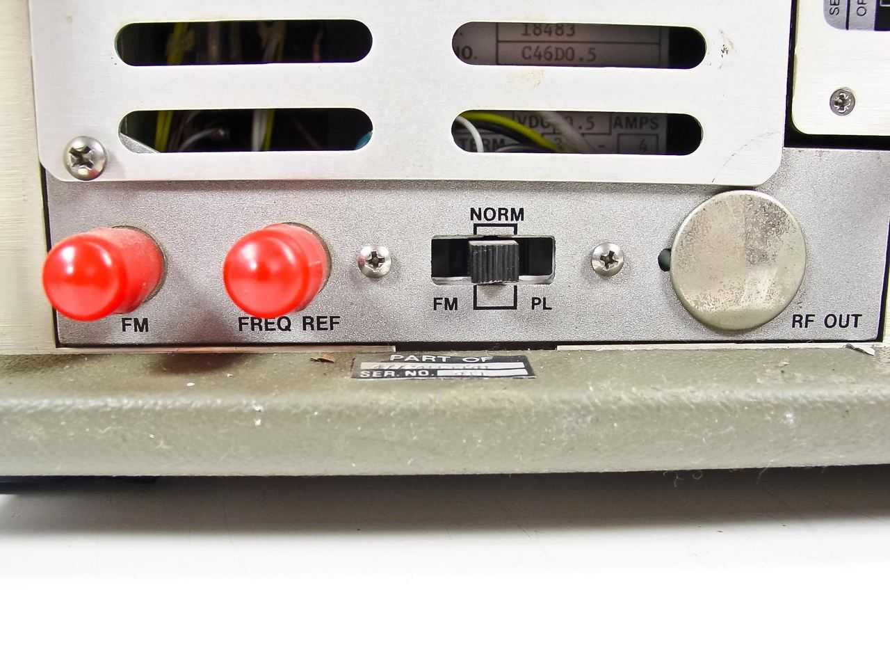 HP 8620C Sweep Oscillator w/ HUGHES Millimeter-Wave V-Band RF