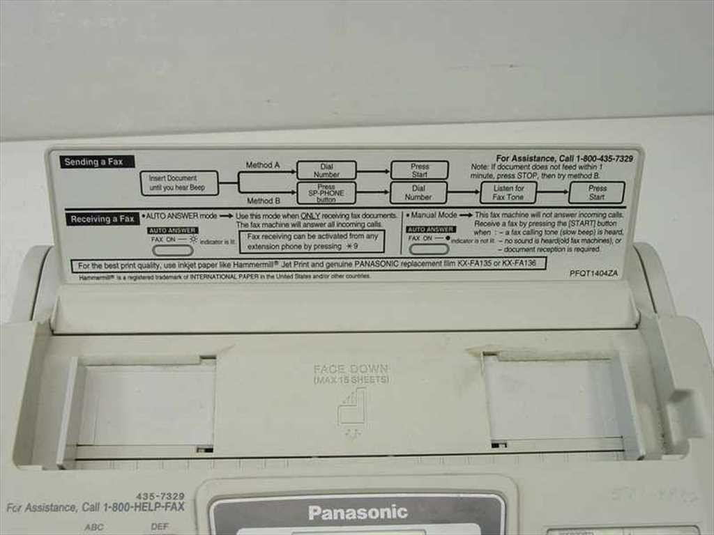 Panasonic KX-FP250 Fax Machine