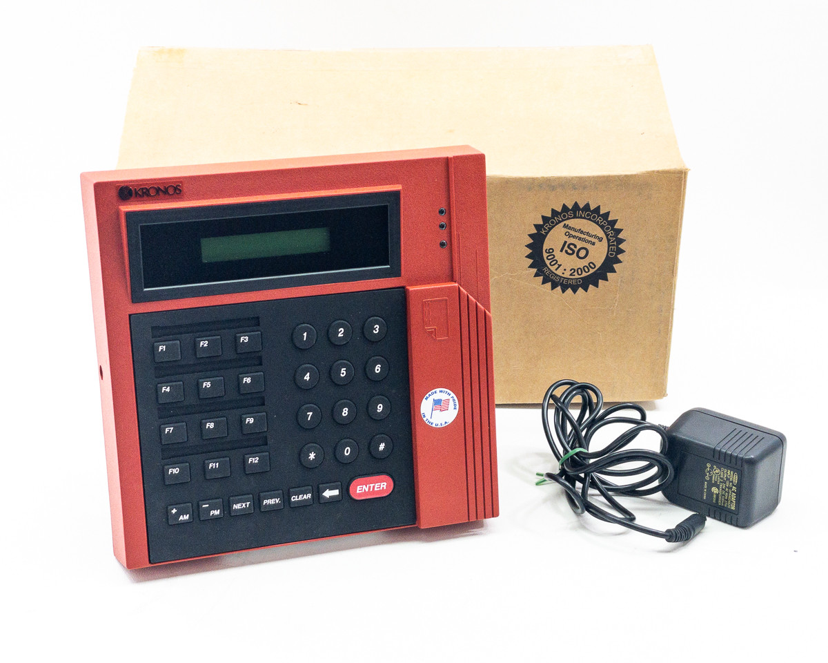 Kronos 8600615-001 460F Series 400 Time Clock with Modem