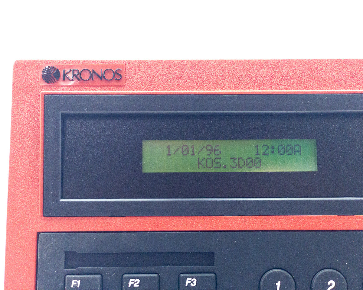 Kronos 8600615-001 460F Series 400 Time Clock with Modem