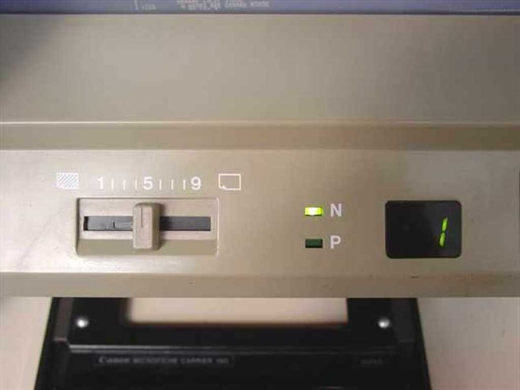 Canon PC-P70 Microfiche Printer Reader