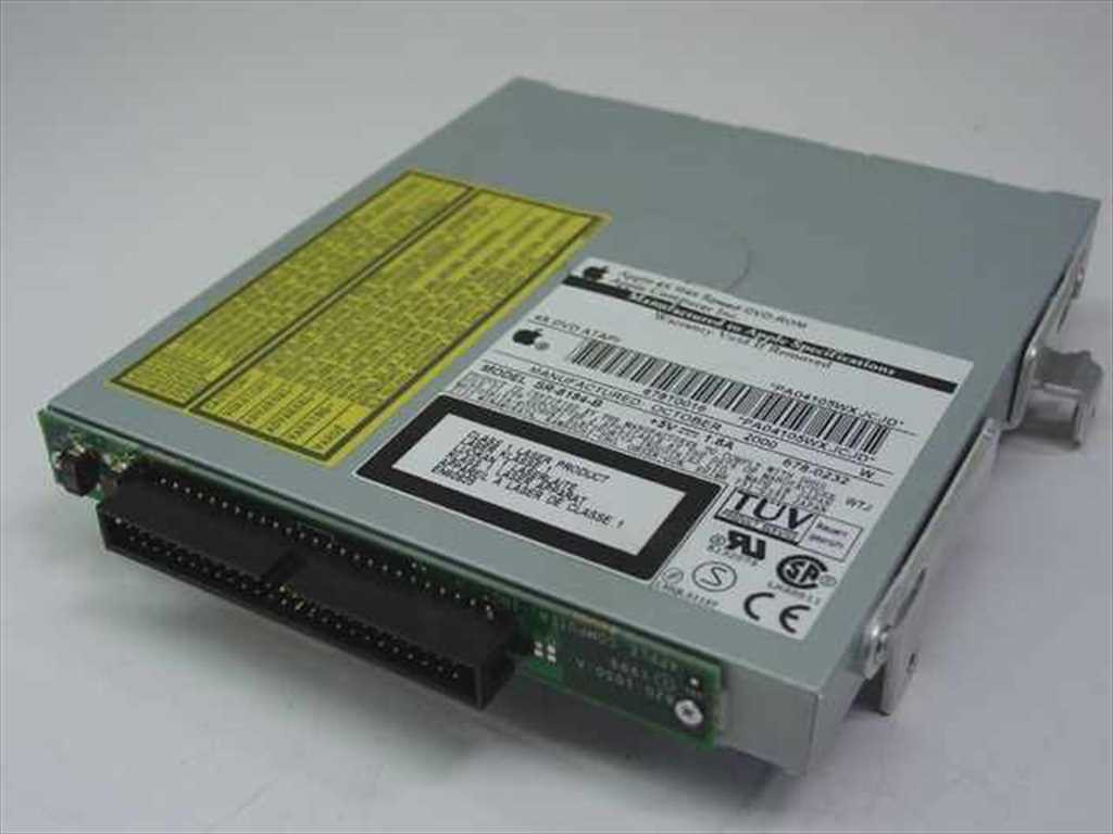 Apple SR-8184-B 678-0232 4X ATAPI DVD-ROM iMac Drive